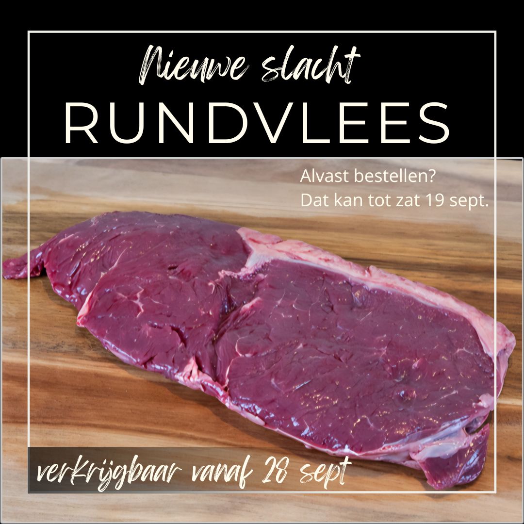 nieuwe slacht rundvlees