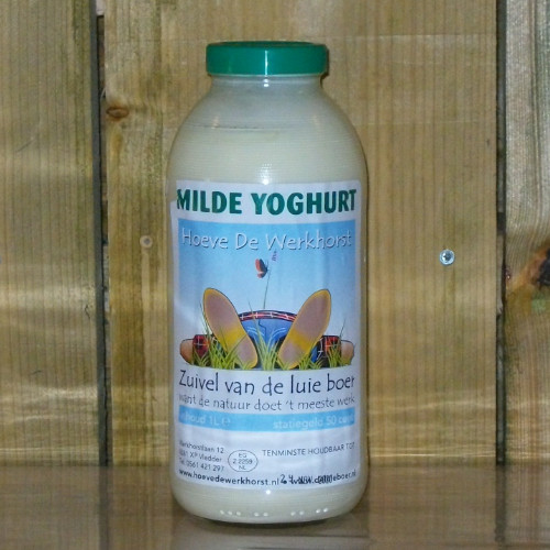 Milde yoghurt van De Luie Boer