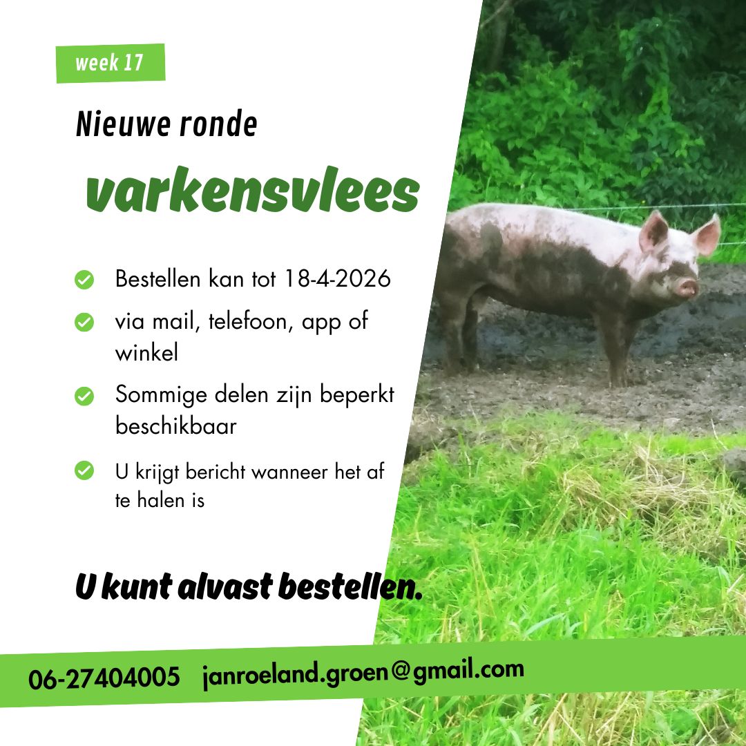 varkensvlees online bestellen