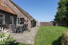 Omheinde tuin en terras - Vakantie bij de boer Overijssel